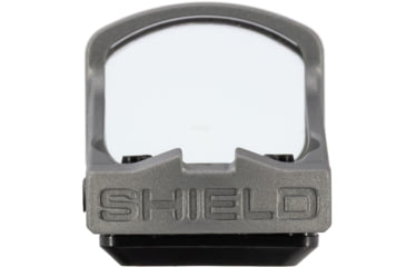 Image of OpticsPlanet Exclusive Shield Sights Mini Compact Reflex Red Dot Sight, Dark Gray, RMSC-4MOA-GLASS-STORM