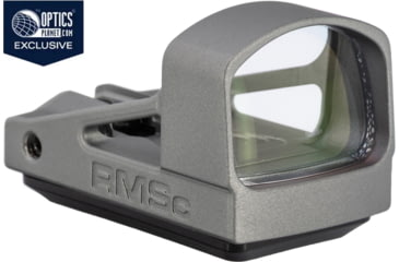 Image of OpticsPlanet Exclusive Shield Sights Mini Compact Reflex Red Dot Sight, Dark Gray, RMSC-4MOA-GLASS-STORM