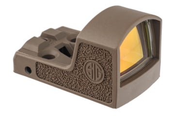 Image of OpticsPlanet Exclusive SIG SAUER Romeo Zero 1x Red Dot Sight, 3 MOA for P365/P365XL, FDE, Small, SOR01301