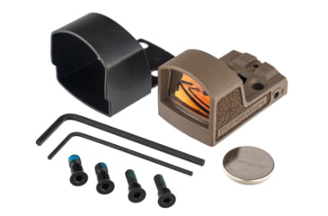 Image of OpticsPlanet Exclusive SIG SAUER Romeo Zero 1x Red Dot Sight, 3 MOA for P365/P365XL, FDE, Small, SOR01301