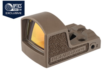 Image of OpticsPlanet Exclusive SIG SAUER Romeo Zero 1x Red Dot Sight, 3 MOA for P365/P365XL, FDE, Small, SOR01301
