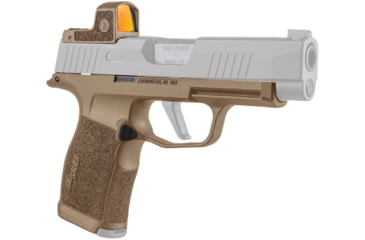 Image of OpticsPlanet Exclusive SIG SAUER Romeo Zero Grip Mod Kit w/P365XL Grip Module, 6 MOA, Flat Dark Earth, Small, SORG0603