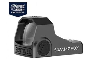 Image of Swampfox Sentinel Ultra Compact Micro Green Dot Sight, 1x16mm, 3 MOA Green Dot Reticle, Manual Brightness, Black, SNL00116-GDM
