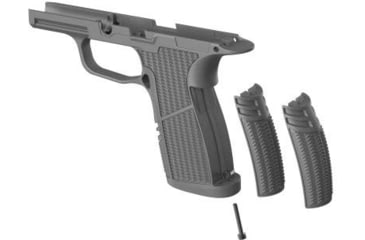 Image of OpticsPlanet Exclusive Tyrant CNC Snub Nose Sig Sauer P365 Grip Module, Grey, TD-P365GRM-SNUB-GREY