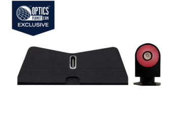 Image of OpticsPlanet Exclusive XS Sight Systems DXT2 Big Pink Dot Tritium Night Sights for Glock 42, 43, 43X, 48, Blued Finish, Standard, GL-0011S-5P