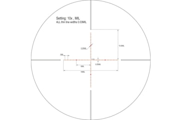 Image of OpticsPlanet Exclusives Viridian Antero 5-30x56mm Rifle Scope 30mm Tube SFP, Illuminated BDC Reticle, MOA, 981-0037