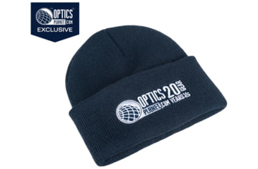 Image of OpticsPlanet Exclusive OpticsPlanet Limited Edition 20th Anniversary Beanie, Navy Blue, OSFA, OPBEANIE20