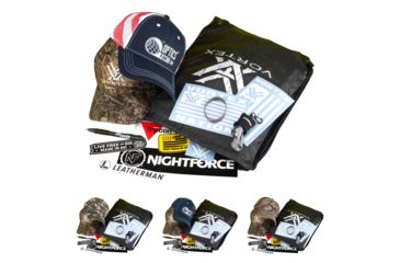 Image of OpticsPlanet OP SWAG KIT, American Flag, Digital Camo, Navy Blue, Realtree
