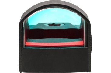 Image of OpticsPlanet Exclusive Red Dot Mini Reflex Sight, 5 MOA Dot, Black, 12132