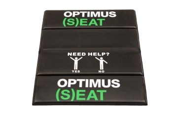 Image of Optimus S-EAT Foldable Seating Pad, 10.7in. x 13.3in. x 0.4in. Open 191058