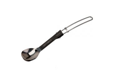 Image of Optimus Titanium Folding Long Spoon, Open - 8.7inx1.5in, Folded - 4.7inx1.5in 191063
