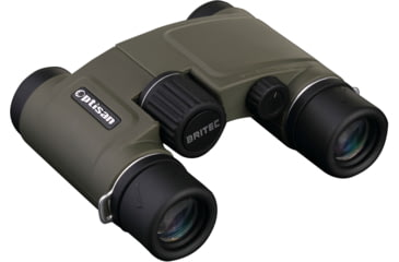 Image of Optisan Precision Sports Optics BRITEC CR 7x21mm Roof Prism Binocular, Olive/Black, 37458