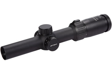 Image of Optisan Precision Sports Optics EVE 1-4x24mm 30mm SFP Rifle Scope, CQB4X Reticle, MOA, Black, 37577