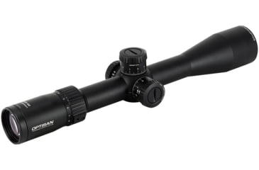 Image of Optisan Precision Sports Optics EVX G2 4-16x44mm FFP Rifle Scope, MOA16 Reticle, MOA, Black, 4006