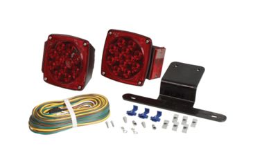 Image of Optronics LED Waterproof Trailer Lite Kit - Lites Wire Lcns Brkt 849008
