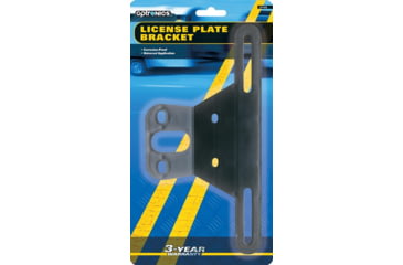 Image of Optronics Rust-Proof License Plate Bracket, Black, LP10S