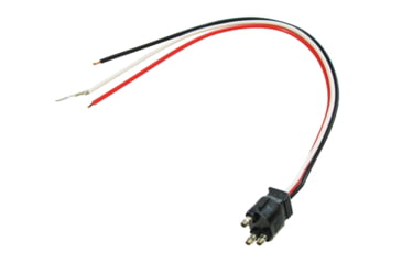 Image of Optronics Three Pin Pl 3 Straight Pigtail For Stop/Turn/Tail Lights, A45PB