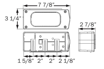 Image of Optronics Waterproof LED Trailer Light Kit With 25ft. Harness And License Plate Bracket, Red, TLL56RK