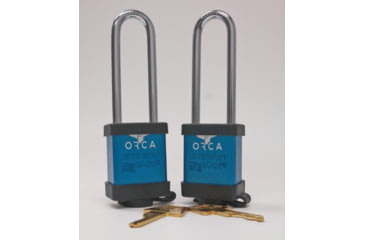 Image of Orca Pro Series Lock Set Set of 2 Blue