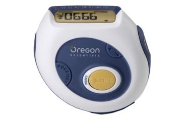 Image of Oregon Scientific PE826 Pedometer with Pulse Meter, 99999 Step(s) HPE8261112513001