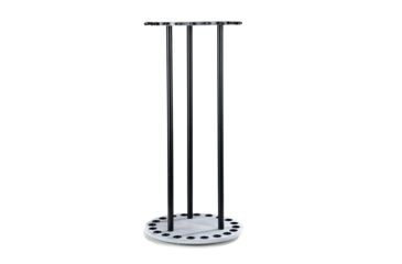 Image of Organized Fishing Distressed Spinning Round Rack, 20 Capacity 4015501