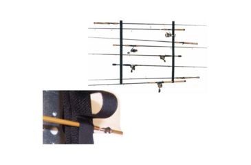 Image of Organized Fishing Velcro Strap 5 Capacity Rod Holder 400291