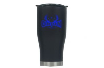 Image of Orion Coolers 27oz  Black Stainless Steel Tumbler Blue Logo 91316