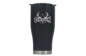 Image of Orion Coolers 27oz  Black Stainless Steel Tumbler Silver Logo 91157