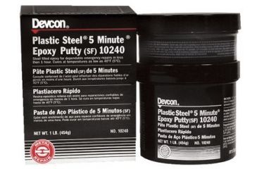 Image of Devcon 1-lb Plastic Steel 5minute Put 230-10240, Unit EA