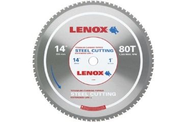 Image of Lenox 14in 80t Steel Metal Cut Saw 433-21891, Unit EA