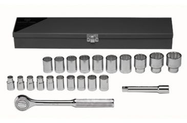 Image of Wright Tool 22pc. 1/2indr. Metric Socket S 875-472, Unit PK