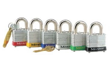Image of Master Lock White Safety Lockout Padlock K 470-3WHT, Unit PK