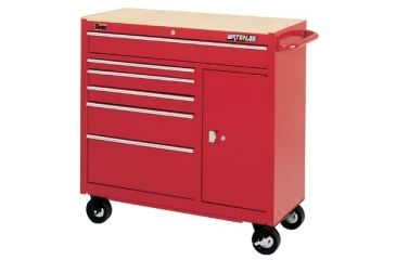 Image of Waterloo 41in 12-drawer Bb Cart Red W/l 797-TRX4112, Unit EA
