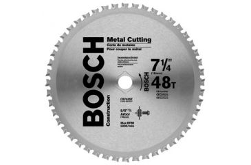 Image of Bosch Power Tools 7-1/4in48 Tooth Steel Cutting 114-CB748ST, Unit EA