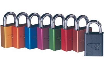 Image of American Lock Blue Safety Lock-out Or Cod 045-A1105BLU, Unit EA