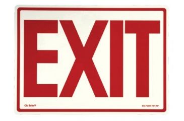 Image of Jessup Peel And Stick Eg Sign Yellow/ 5011131561, Unit EA