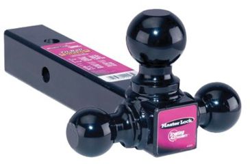 Image of Master Lock Tri-ball Black Powder Coat Fi 470-2948AT, Unit CS