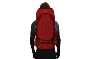 Image of Osprey Atmos AG 50 Pack - Men's, Rigby Red, Large, 10001433
