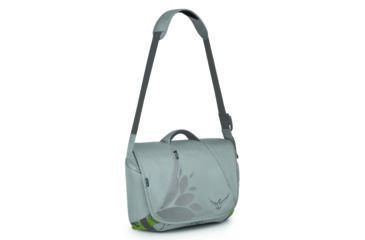 Image of Osprey FlapJill Courier Bag, Silver Grey