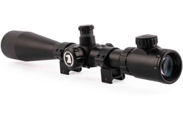 Image of Osprey Global 10-40x50 Illuminated Tactical Rifle Scope, 30mm Tube, Rangefinder Reticle, Black, TA10-40x50IRF