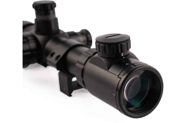 Image of Osprey Global 10-40x50 Illuminated Tactical Rifle Scope, 30mm Tube, Rangefinder Reticle, Black, TA10-40x50IRF