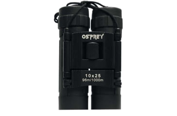 Image of Osprey Global 10x25 BAK-4 Prism Binocular, Black, 10x25 Black Binocular