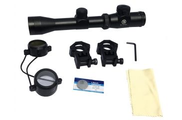 Image of Osprey Global 2-7X32 Mil Dot Reticle Pistol Scope, Black PS2-7X32MDG