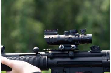 Image of Osprey Global 4x32mm LPVO 30mm Tube Rifle Scope, Second Focal Plane, MilDot Reticle, Black, 4x32MDG