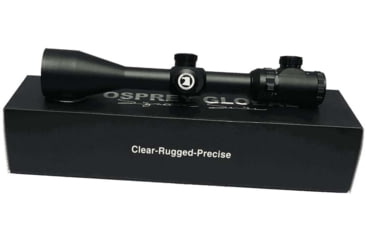 Image of Osprey Global 5-30X56 Mil Dot Reticle Tactical Rifle Scope, 30mm Tube, Black, TA5-30X56MDG