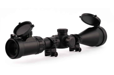 Image of Osprey Global 5-30X56 Mil Dot Reticle Tactical Rifle Scope, 30mm Tube, Black, TA5-30X56MDG