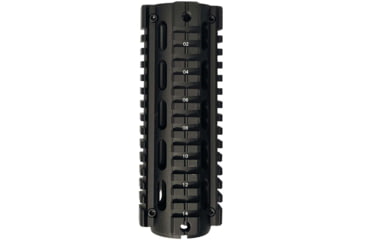 Image of Osprey Global Carbine Length Quad Rail, Black, QR-OSP-BLK