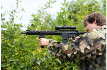 Image of Osprey Global Compact 3-9x42 Illuminated Rifle Scope, 30mm Tube, MilDot Reticle, Black, CP3-9x42MDG