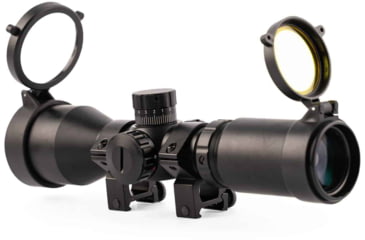 Image of Osprey Global Compact 3-9x42 Illuminated Rifle Scope, 30mm Tube, Rangefinder Reticle, Black, CP3-9x42IRF
