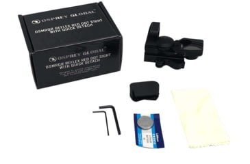Image of Osprey Global DSMR Quick Release 1x Reflex Red Dot Sight, Multi Reticle, Black, DSMRQR